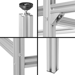 Set de extensie pentru rafturile din aluminiu - Img 5