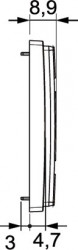 Spacer frame 3 mm for Presto 20000 system - Img 6