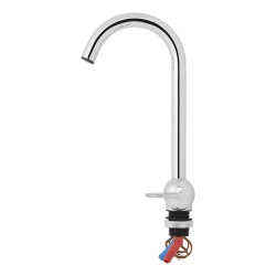 Style 3000 metal hot/cold water tap with a 27mm mounting hole diameter - Img 4