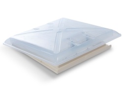 Trapa 40 x 40 MPK "4600K" capac semitransparent, deschidere pe toate laturile, jaluzea si plasa de tantari retractabile - Img 1