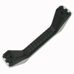 Universal handle for caravans, 180 mm, white with grey - Img 3