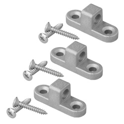 Vertical support for tent poles for caravans, zinc, 3 pcs
