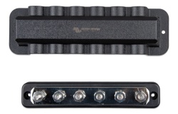 Victron busbar 250A / 70V, 6 connections with protective cover - Img 3