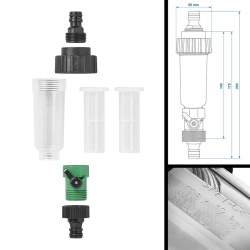 Water filter with hose connection including spare filter - Img 2