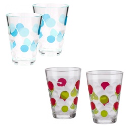 Water glasses for camping - set 2 pcs