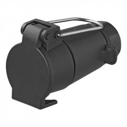 7-pin socket with cover for cable mounting - Img 2