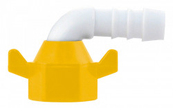 90° external water pump connection for external water pump; 10mm hose (2 pcs)