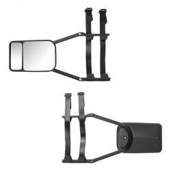 Additional side mirror extension "Duo" 18 x 12 cm high with convex mirror for blind spot - Img 4
