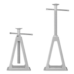 Aluminium clamps set 2 pcs, maximum load 1800 kg - Img 7