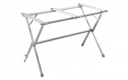 Aluminium folding table with rolling table top (115 x 78.5 cm) - Img 4