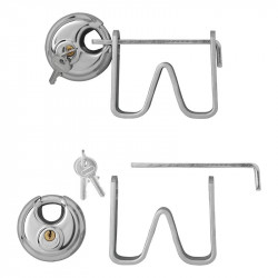 An anti-theft device for caravan or trailer coupling with lock and 2 keys - Img 3