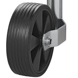 Axle for support/manoeuvring wheel, diameter 20 mm, length 115 mm - Img 3