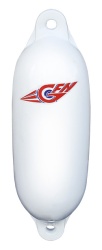Balon de protectie acostare gonflabil, 68 cm, ALB