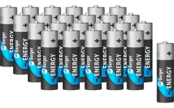 Baterie alcalina Berger Energy Mignon AA, 1.5V, 24 buc