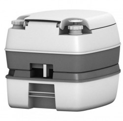 Berger Deluxe" portable ecological mobile toilet, piston pump, maximum load 130 kg, height 37,5 cm - Img 3