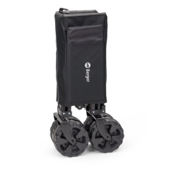 Berger folding trolley for transport, large wheels - Img 3