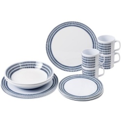 Bluebay melamine crockery set (16 pieces) - Img 4