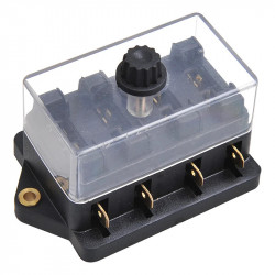 Box for 4 standard fuses