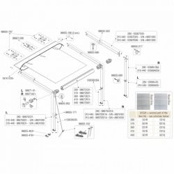 Brat extensibil pentru Fiamma Caravanstore 280 - 310 cm (versiunea 2018) - Img 2
