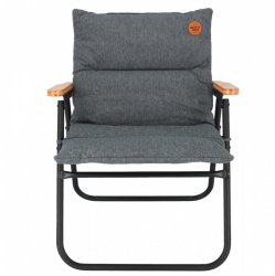 Calvi folding folding chair with sponge lining, bamboo handles and integrated pocket - Img 3