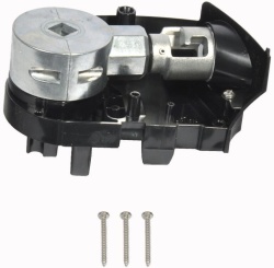 Capac stanga interior caseta inclusiv mecanism deschidere Thule Omnistor 5200, NEGRU ANTRACIT
