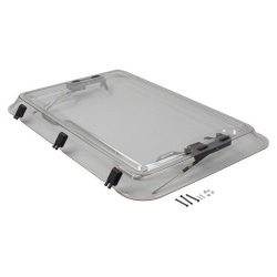 Capac sticlă crystal cu piese de montaj pentru trapa Dometic Heki 2 (4460000083)