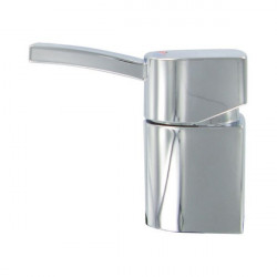 Capri hot/cold water coil, shower outlet under worktop, mounting hole diameter ø 33mm