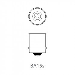 Car bulb 12V 10W, BA15s - Img 2