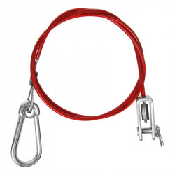 Clevis safety cable 1m