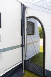 Cort gonflabil pentru rulota One Beam Air, lungime 260 cm, inclusiv fusta rulota - Img 6