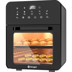 Cuptor Airfryer CampGourmet dimensiuni reduse pentru camping, 220V 1400W