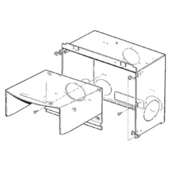 Cutie de montaj completă pentru 2 ventilatoare, Truma S 5002 din 05/1993 - Img 3