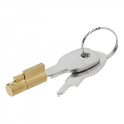 Cylinder anti-theft device - key lock for towing hitch