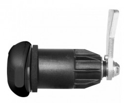 Elliptical lock for service door for caravans and motorhomes without hub and key - Img 2