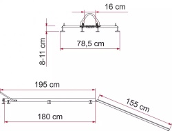 Fiamma Carry-Moto Pro motorbike stand for the garage, maximum load 200 kg - Img 6