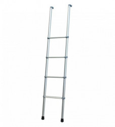 Fixed ladder for alcove bed with fixing bracket included, height 150 cm