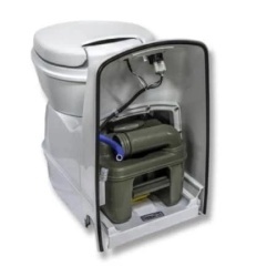Fixed WC Thetford C223-CS with external cistern outlet, surface mounted - Img 9