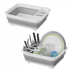Foldable dish dryer for camping