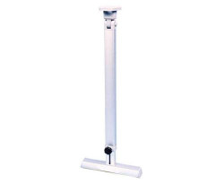 Folding and telescopic table leg for caravans and motorhomes, 59 - 78 cm