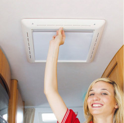 Frame with roller blind for 40 x 40 Fiamma "Rollo Vent" hatches - Img 2