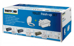Fresh up kit (waste holding tank + flush) for WC Thetford
