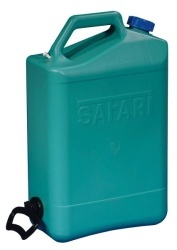 Heavy duty canister with flexible connection 23l