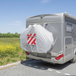 Heavy duty cover for 2 bikes with indicator pocket - Img 6
