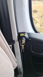 HEOSafe interior safety lock with key for Ducato / Boxer / Jumper 2 pieces - Img 6