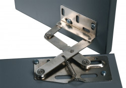Hinge for doors or cupboard flaps, high resistance. 2 pieces