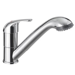 Kama hot/cold water coil with shower Julia, mounting hole diameter ∅ 35 mm