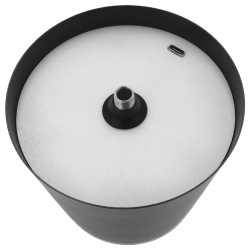 Lampă de masă Berger Gilmor 3 în 1, cu acumulator, LED reglabil, negru - Img 3