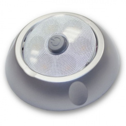 LED spotlight with integrated switch for surface mounting, 1.2W; ∅84 x 26 mm