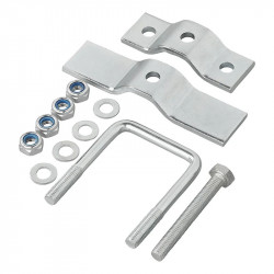 Metal protap bracket for spare wheel for caravans or trailers - Img 3