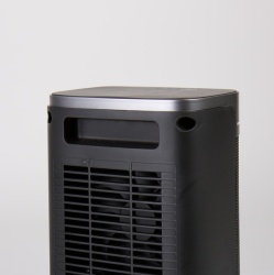 Oscillating fan heater with remote control and display, 750/1500W/ECO - Img 3